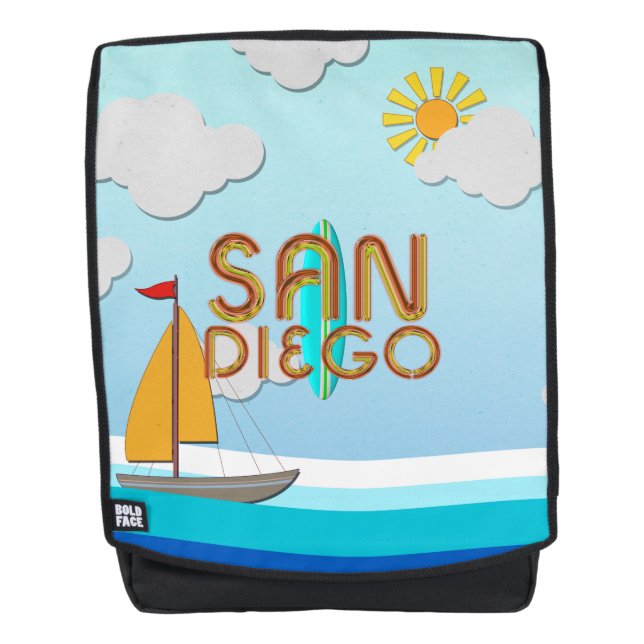 Mochila CAMISETA San Diego (Anverso)