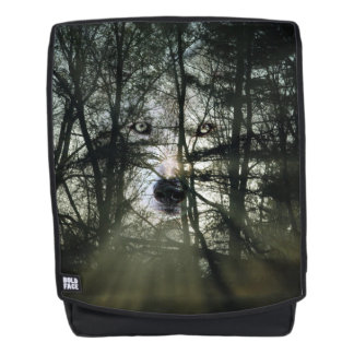 Mochila Cara fantasmal del lobo