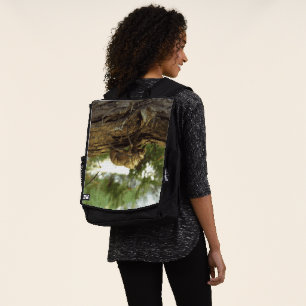 Mochila Cáscara de la cigarra. Tenía prisa