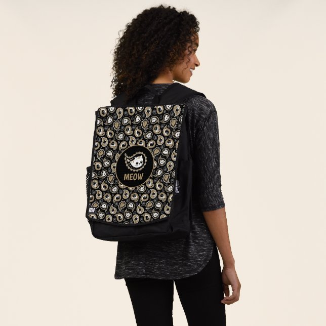 Mochila Cat Paisley (Puesto)