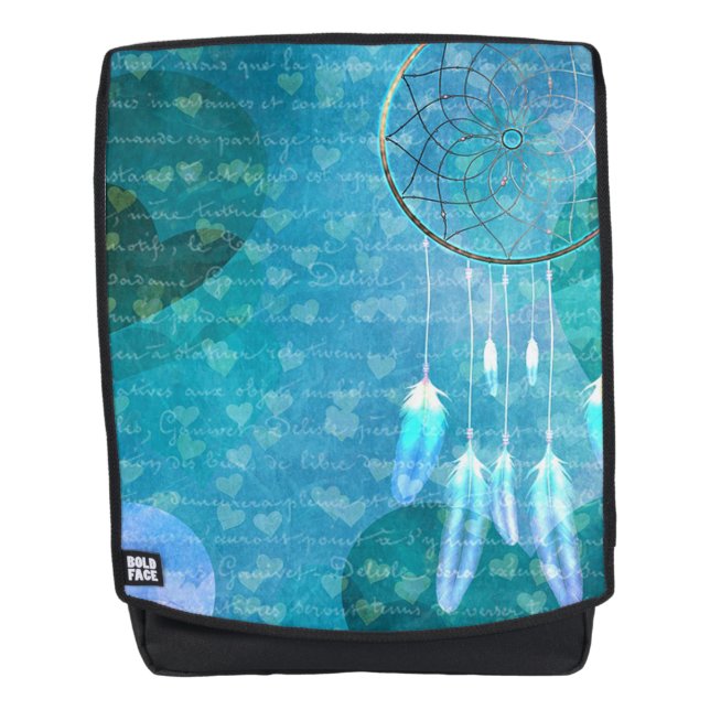Mochila Cazador de Sueños y Corazones (Anverso)