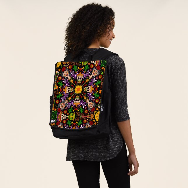 Mochila Celebrar el Día de los Muertos al estilo mexicano (Puesto)