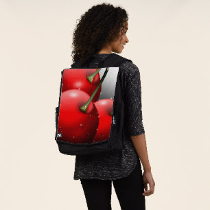 Mochila Cerezas con gotas de excremento