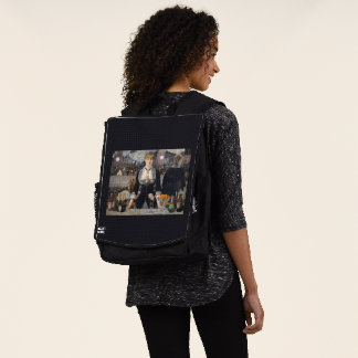 Mochila Chica de la camarera victoriana en Folies Bergere,