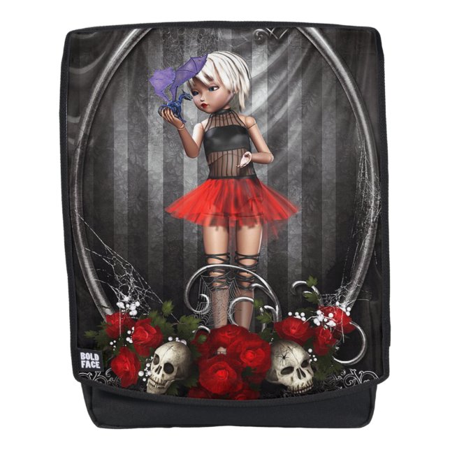 Mochila Chica Gótica (Anverso)