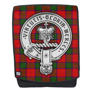 Mochila Clan Donnachaidh (Robertson) Escudo y Tartán