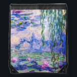 Mochila Claude Monet - Lilies de agua / Nympheas 1919<br><div class="desc">Lilies de agua / Nympheas (W.1852) - Claude Monet,  Petróleo en lienzo,  1916-1919</div>