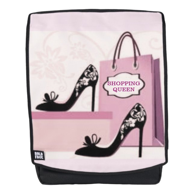 MOCHILA COLECCIÓN SHOPPING QUEEN (Anverso)