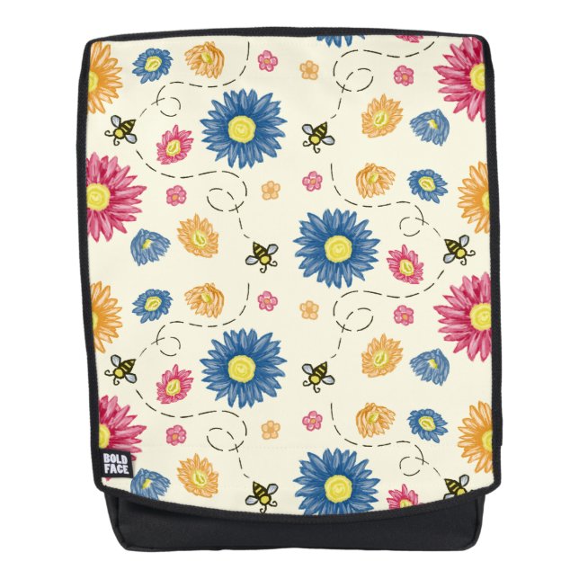 Mochila Colores de primavera (Anverso)