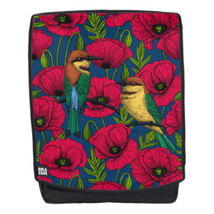 Mochila Comedores de abejas y amapolas