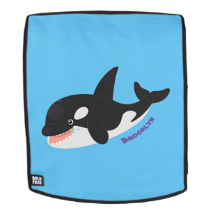 Mochila Cómico asesino ballena orca personalizado lindo il