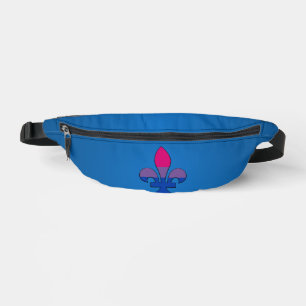 Mochila con orgullo bisexual fleur-de-lis