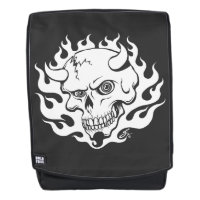 Cráneo de Demon en llamas