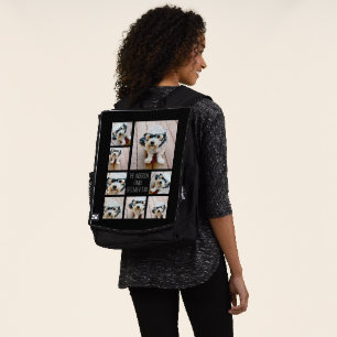 Mochila Crea un collage de fotos personalizado con 8 fotos