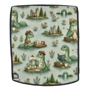 Mochila Criptídeos Acogedores Nessie Monstruo del Lago Nes