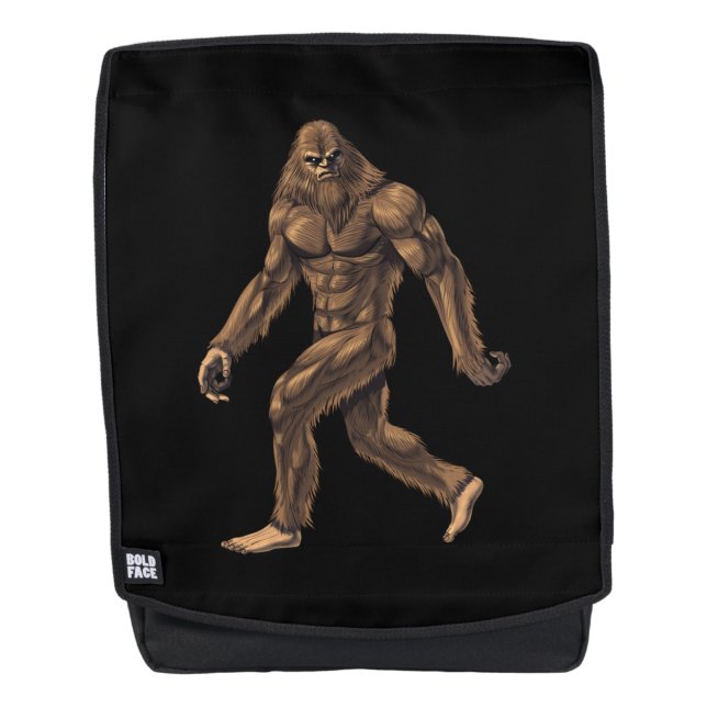 Mochila Cryptid Creature Bigfoot (Anverso)