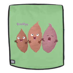 Mochila Cuadros cantando batatas personalizado verduras