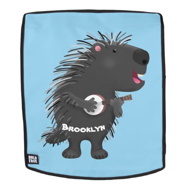 Mochila Cuidada y divertida jugada del personalizado del b (Cara extraíble)