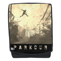 Curso de Obstáculos Urbanos Parkour Sepia moderna