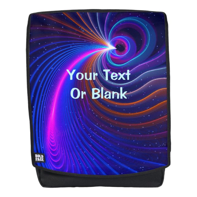 Mochila Curvatura Del Espacio (Anverso)