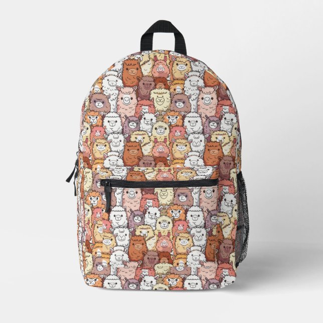 Mochila Cuta Alpacas (Anverso)