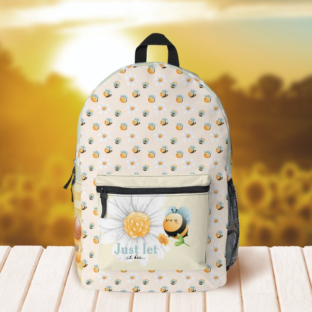 Mochila Cute Bee Pattern Kids (Subido por el creador)