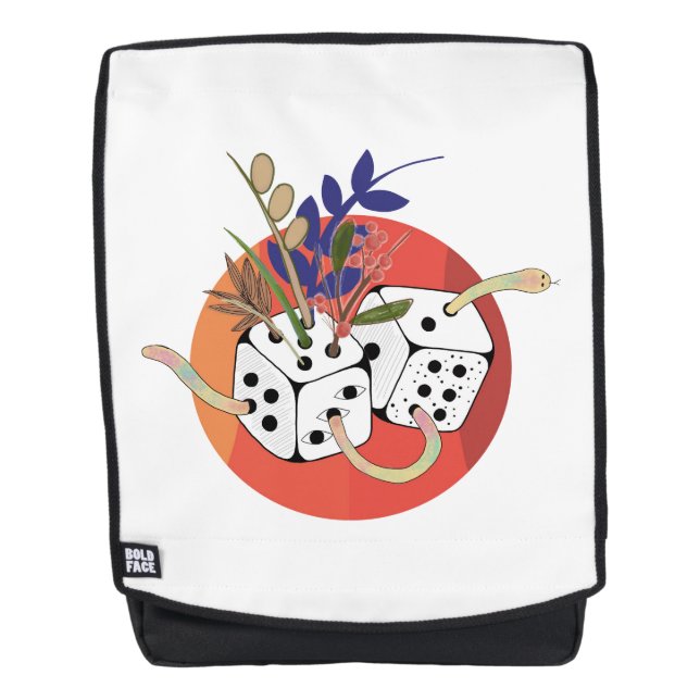 Mochila Dados en Universo Paralelo (Anverso)