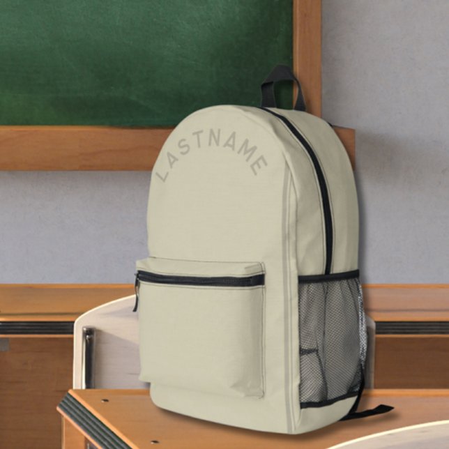 Mochila de apellido personalizado - Volver a la es (Subido por el creador)