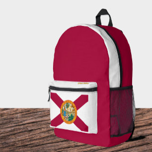 Mochila de bandera de Florida, EE.UU., Bolsa de Fl