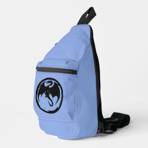 Mochila de bolso azul del Dragon Negro