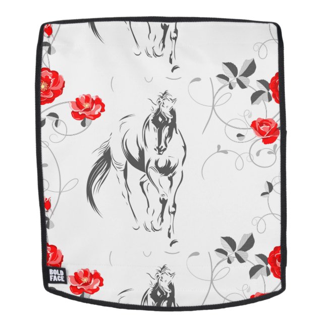 Mochila de caballo barroco #2 Cara (Cara extraíble)