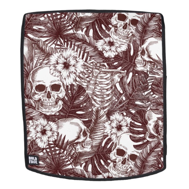 Mochila de Calaveras de la Selva #2 Cara (Cara extraíble)