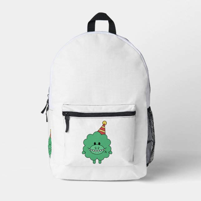 mochila de carácter de cocodrilo (Anverso)