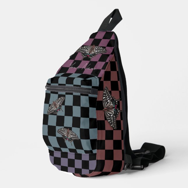 Mochila de control multicolor con nombre HAMbyWG (Esquina derecha)