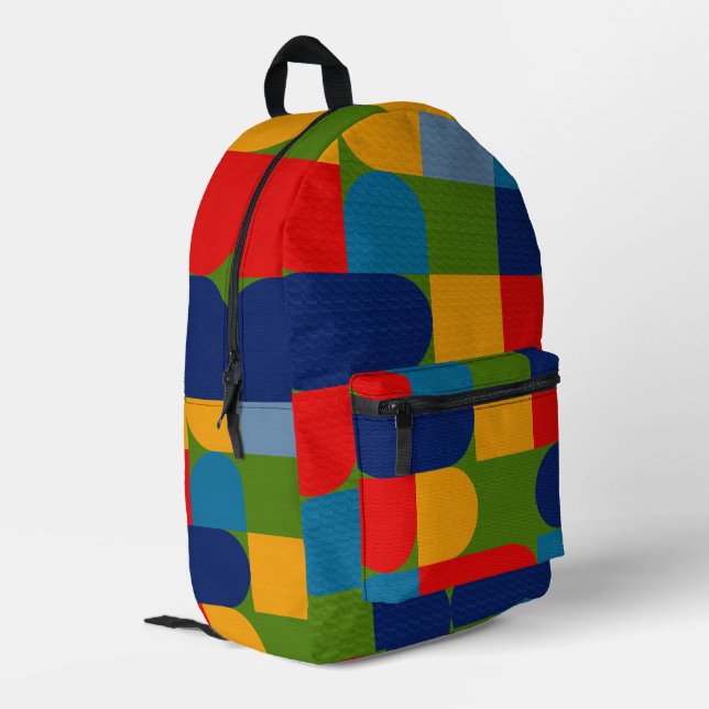Mochila de diseño contemporáneo (Esquina izquierda trasera)