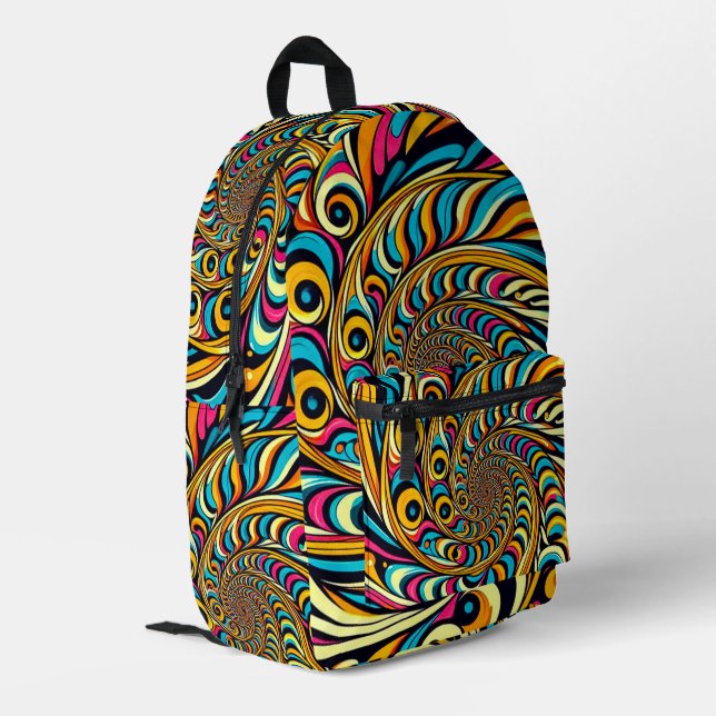 Mochila de diseño contemporáneo (Esquina izquierda trasera)