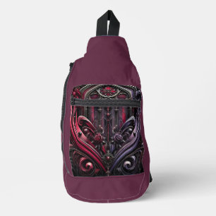 Mochila de diseño gótico Sling