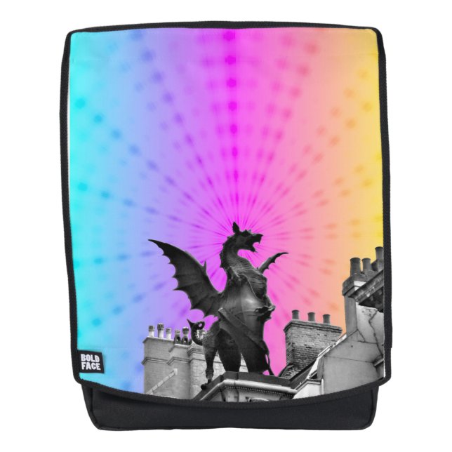 Mochila de Dragon Rainbow (Anverso)