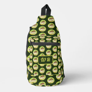 Mochila de escena del bosque de cierva y cervatill