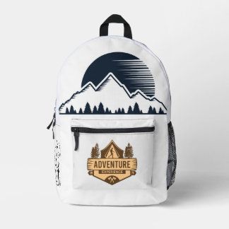 Mochila de excursión preparada para aventuras