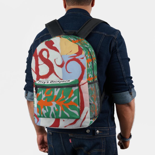 Mochila de Guay School, Graffiti Art, personalizad (Insitu (Modelo))