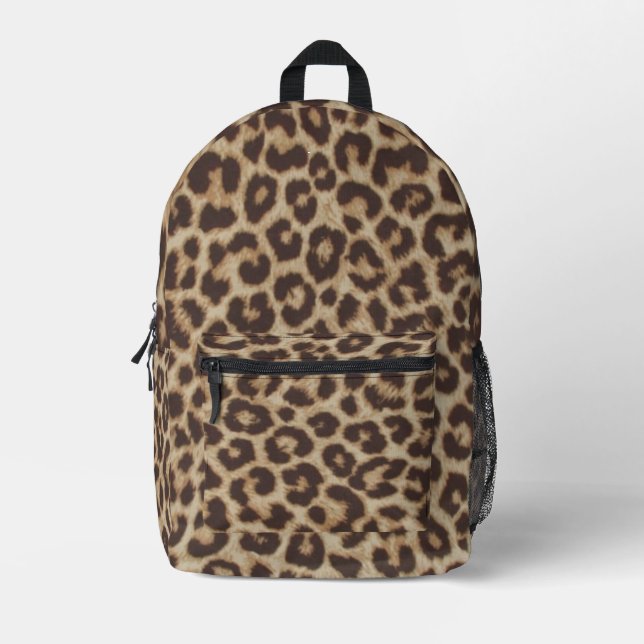 Mochila de impresión Leopard (Anverso)