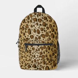 Mochila de impresión Leopard