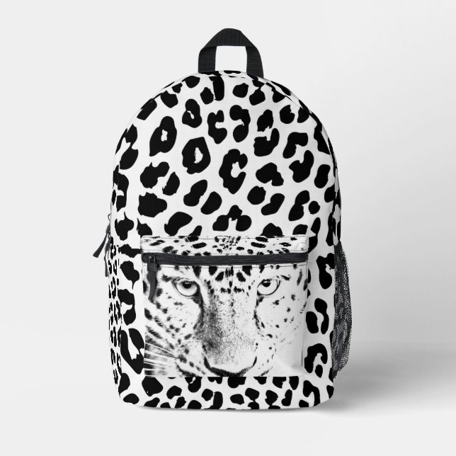 Mochila de impresión Leopardo - felino fascinante (Anverso)