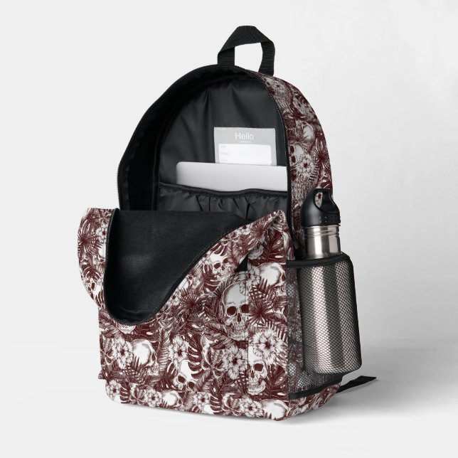 Mochila de Jungla Skulls #3 (Esquina trasera derecha (abierta))