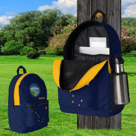 Mochila de la bandera de Alaska, Bolsa de Estados 