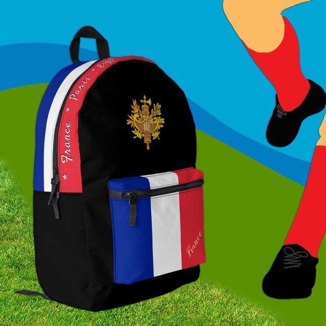 Mochila de la bandera francesa, Francia, personali (Subido por el creador)
