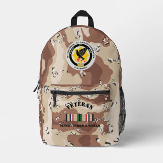 Mochila de la tormenta del desierto Camo Cavalry