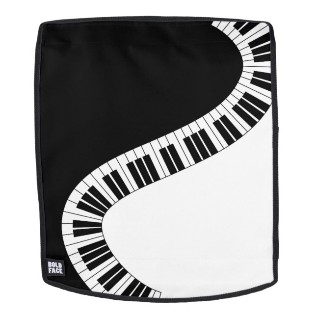 Mochila de música de piano (Cara extraíble)