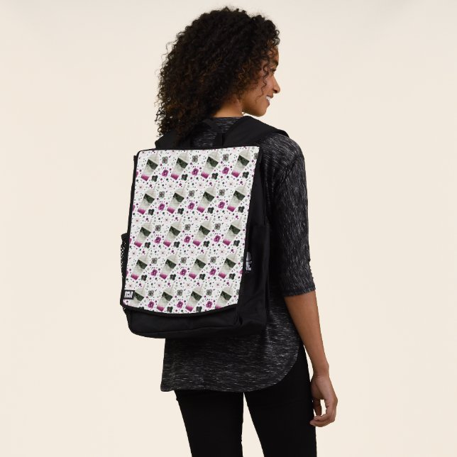 Mochila de orgullo asexual #2 (Puesto)